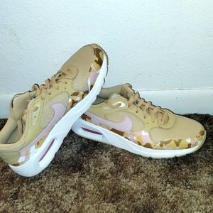 Nike Women Air Max SC Running Shoes, Brown/Pink, size 11